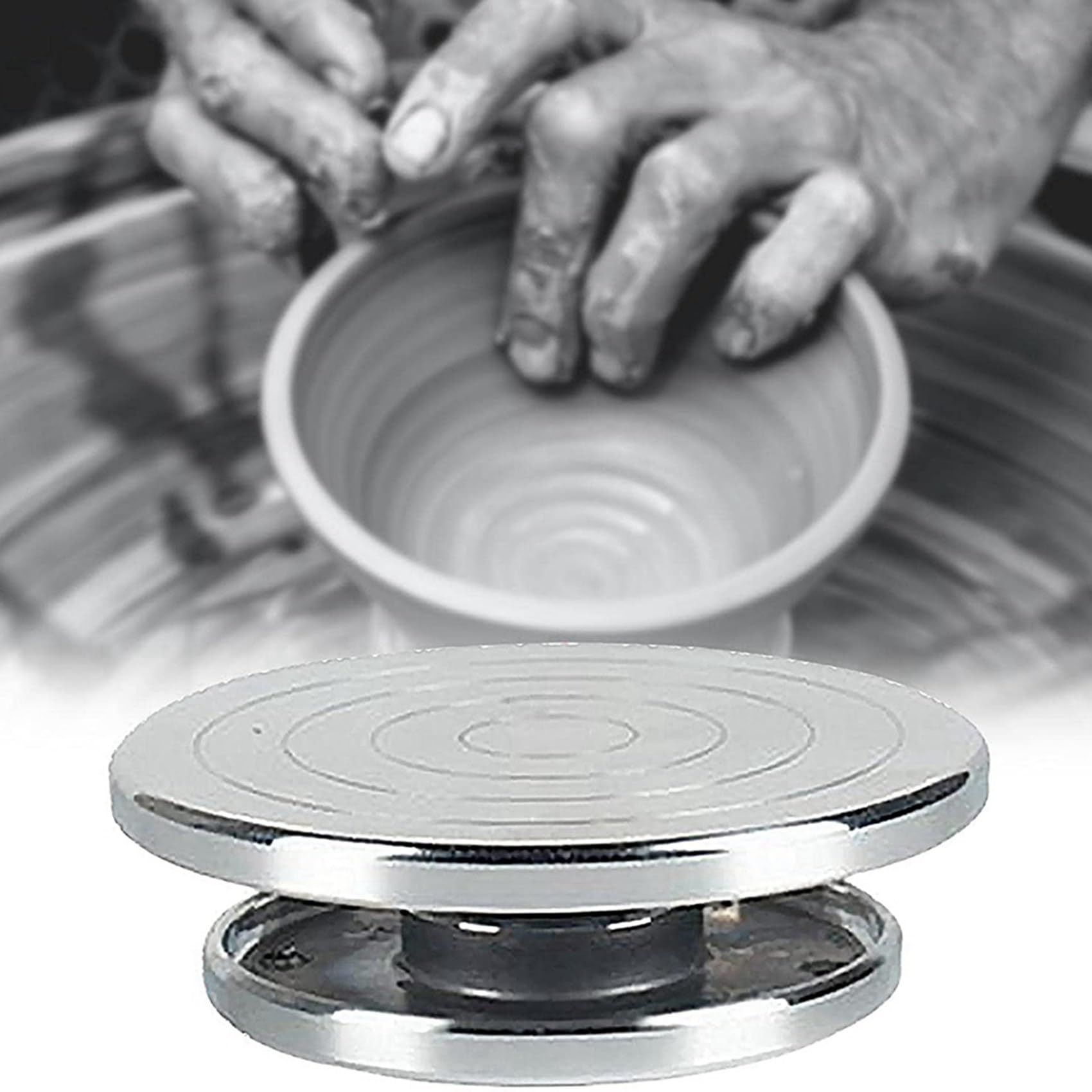 Giradischi per pittura e modellismo, 15 cm, in metallo
