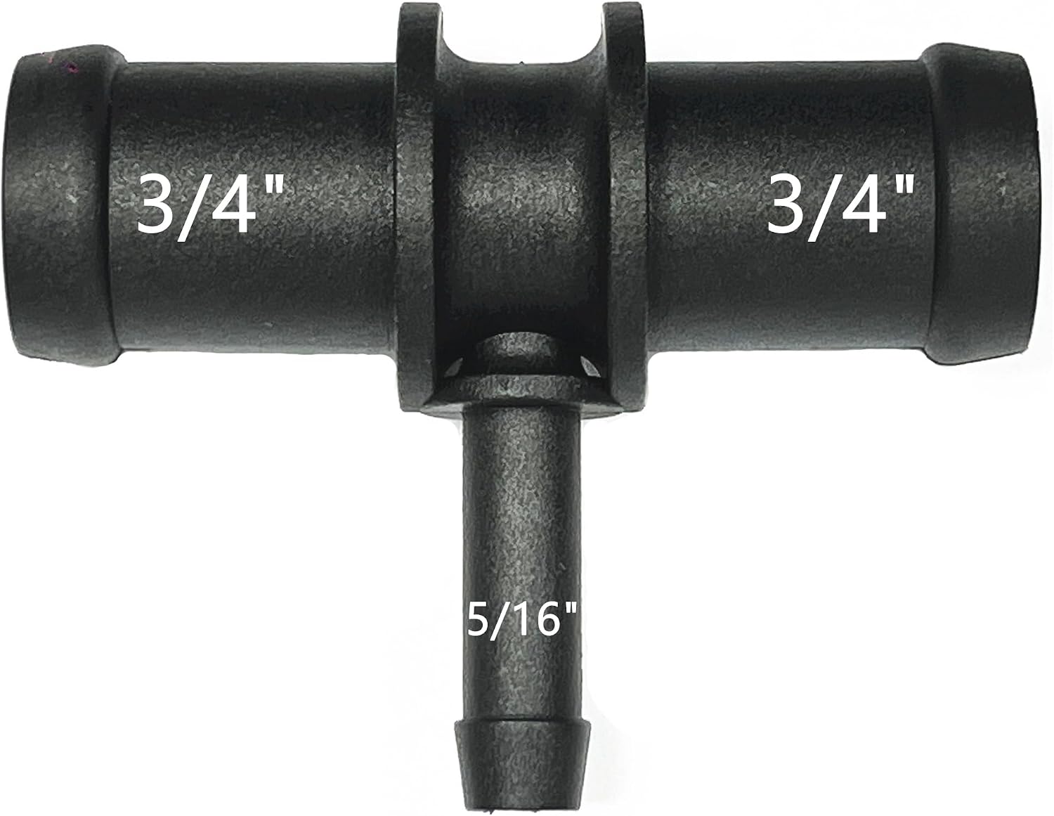 3/4"-3/4"-5/16",Radiator Coolant Hose 3 Way Connector,Heater T-Joint Diverter,Water Pipe Splitter Repair Kit for Mercedes-Benz BMW Audi Volkswagen Chevrolet Volvo Buick Ford Toyota Honda,19mm-19mm-8mm