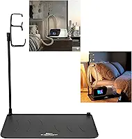 RawRock Suporte Mangueira de Cpap, Máscara E Tubo, Mesa de Cabeceira de Cpap - Acessórios para Cpap, Tapete Organizador de Cabeceira com Capa Protetora Contra Poeira para Máscara - Gancho para Cpap