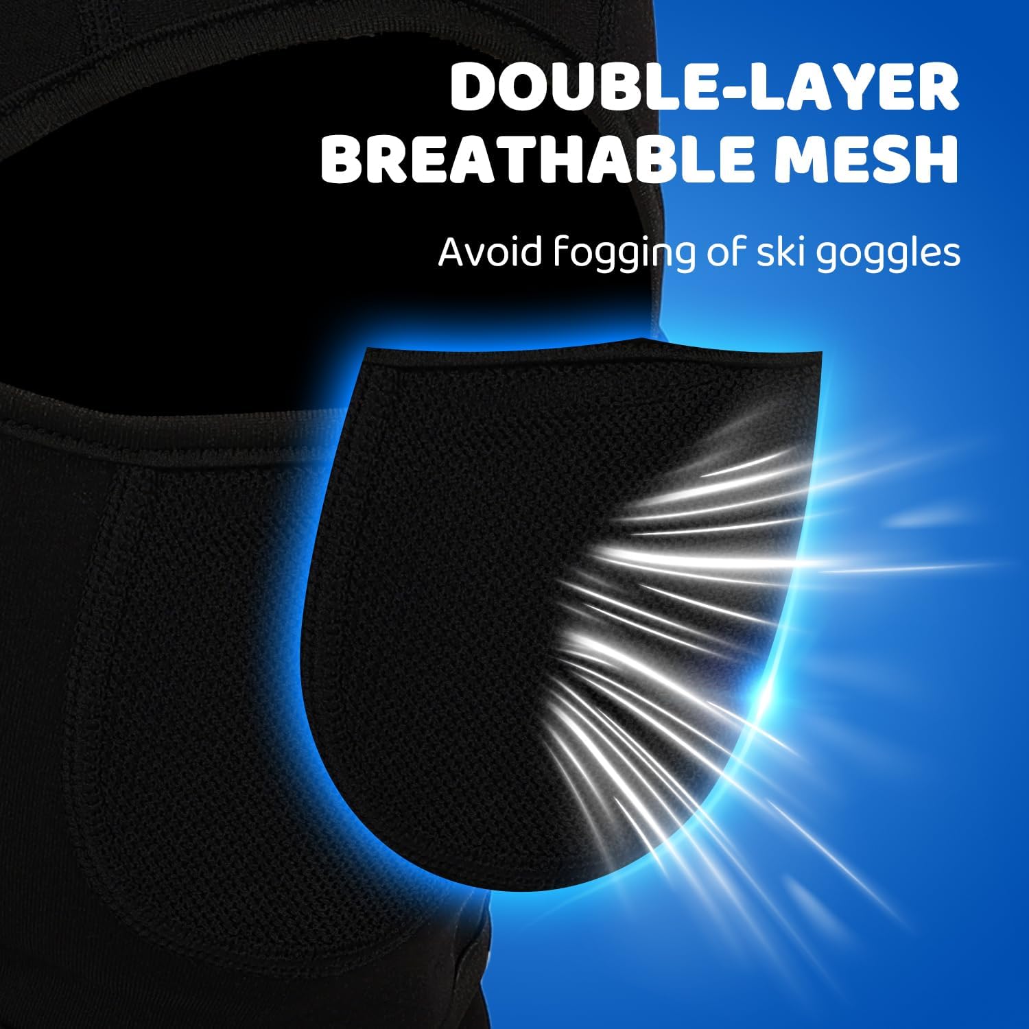 Balaclava Winter Face Mask for Cold Weather Breathable Ski Mask for Men Women Perfect for Skiing Outdoor - Image 6