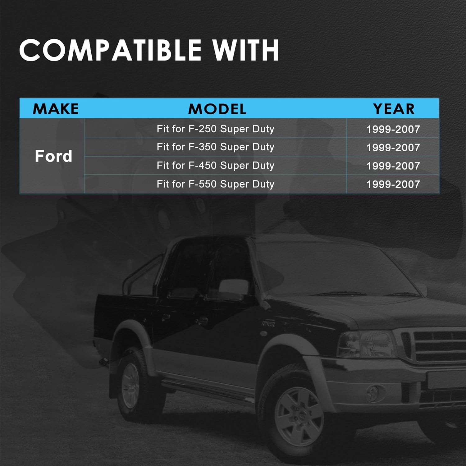 924-528 Spare Tire Hoist Assembly Tire Winch Carrier Holder Compatible with Ford F-250 F-350 F-450 F-550 Super Duty 1999-2007 Replaces OE 2C3Z-1A131-AA, 6C3Z1A131AA