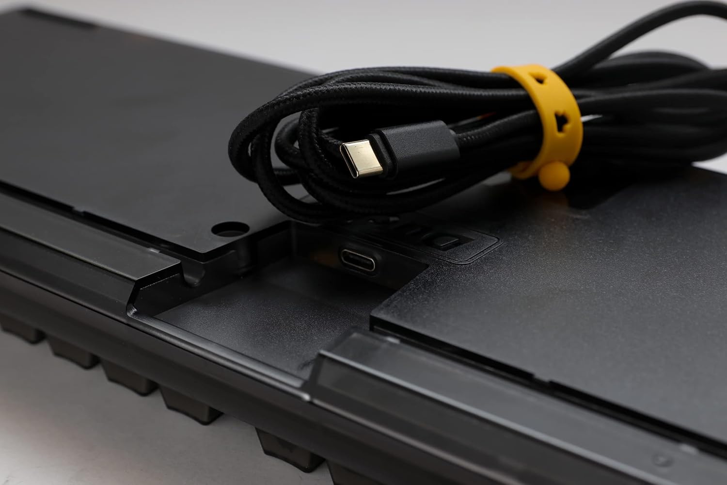 Ducky One 3 Aura Clear Black Hotswap RGB Double Shot PBT Mechanical Keyboard Cherry MX Silent Red