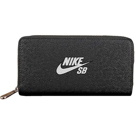 Amazon Co Jp ナイキナイキ 長財布 ラウンドファスナー ウォレット Pu革 二つ折り 薄型 大容量 財布 取り出しやすい 贈り物 ブラック 男女兼用 Home Kitchen