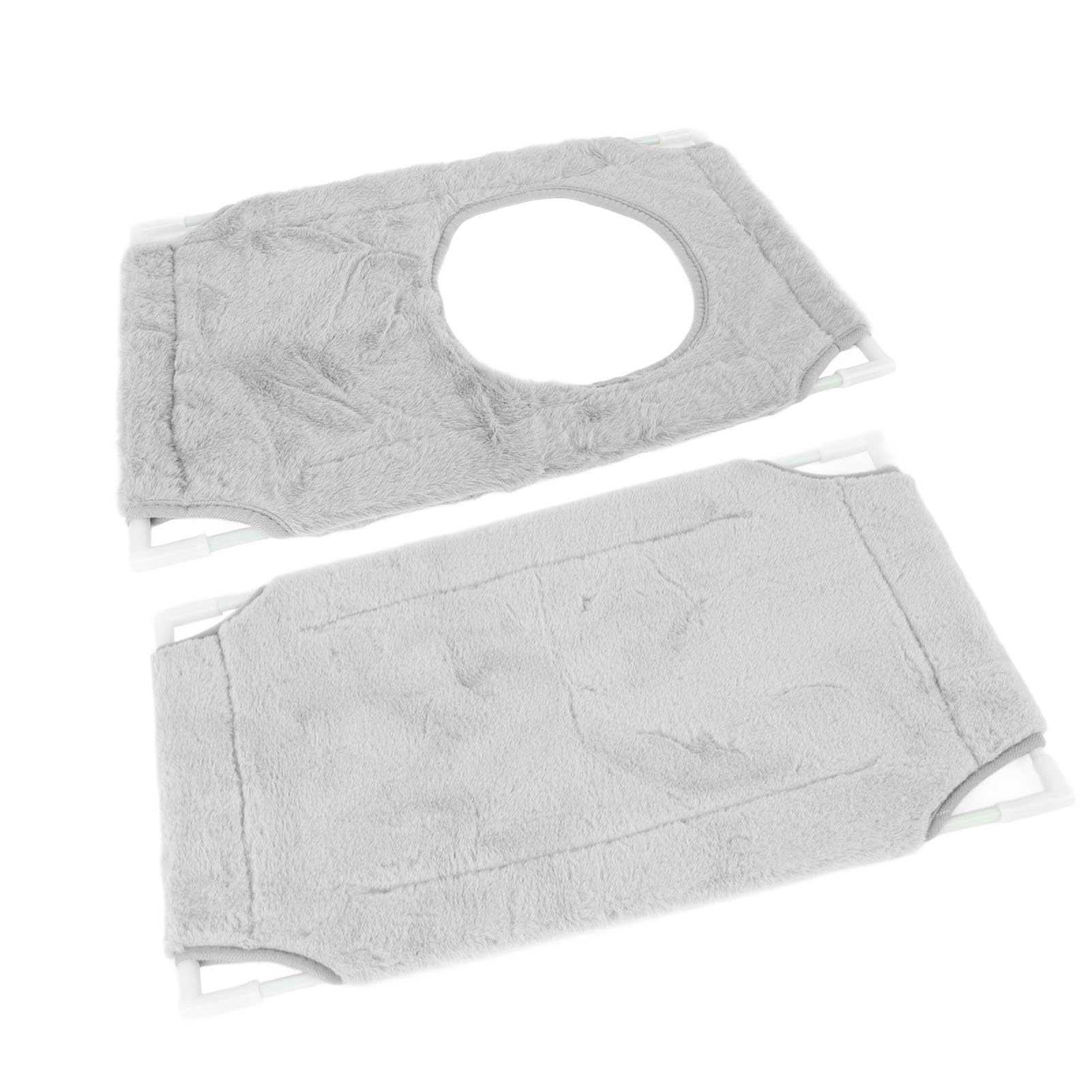 Window Mounted Cat Seat, 33lbs Load Capacity, Double Layer Suction Cup Window Cat Bed, Sturdy Frame, Comfortable, Washable for Indoor Cats (Focketzp8ret3a0i-13)