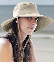 Vista 22 de GearTOP Safari Sun Hat for Men and Sun Hats for Women UV Protection UPF 50+ Hiking, Gardening, Fishing
