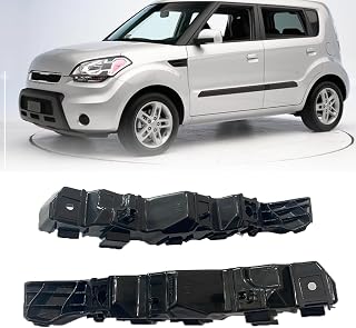 1 Pair Left and Right Side Front Bumper Brackets Support Fender Cover Compatible With 2010 2011 Kia Soul Replaces 865542K000, 865532K000 (For 2010-2011 Soul)