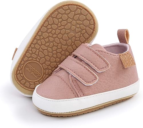 Tenis de tobillo alto unisex para bebés, niños y niñas, suela de goma suave, zapatos de cuna para niños pequeños