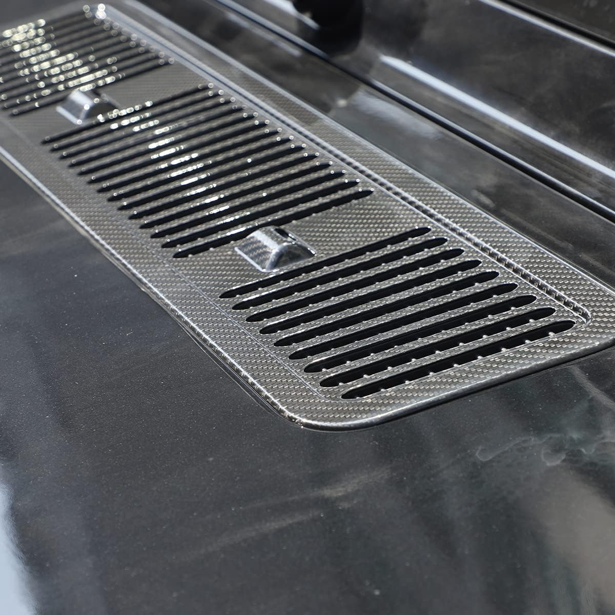 for Mercedes-Benz G-Class 2019-2020 W464 G350 G500 G63 Real Carbon Fiber Car Front Engine Hood Vent Cover Sticker Decorative Auto External Accessories