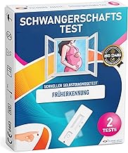 ADESTE EARLY PREGNANCY TEST BLOOD - Blood Test Home Pregnancy: Quick Self Test to Detect HCG Hormone in Existing Pregnancy. Pack of 2 Tests