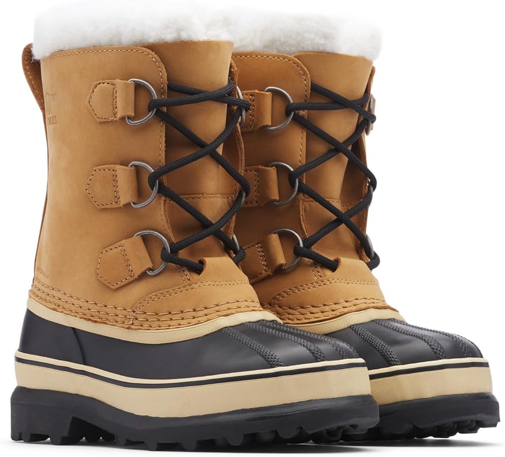 Amazon.com: SOREL Children's Caribou Waterproof Boot - Buff - 1