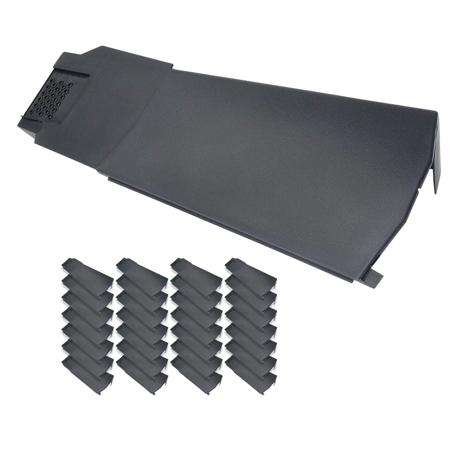 Klober KR9785-0429 Contract Dry Verge Unit (28 Pack) - Left, Grey