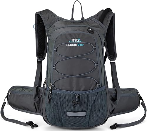 Miniatura 10 de Mochila de hidratación aislada con vejiga libre de BPA de 2 litros, mantiene el líquido fresco hasta 5 horas, para correr, senderismo, ciclismo,