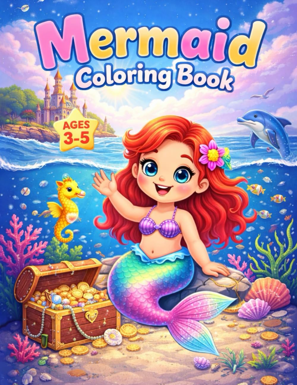 Mermaid Coloring book