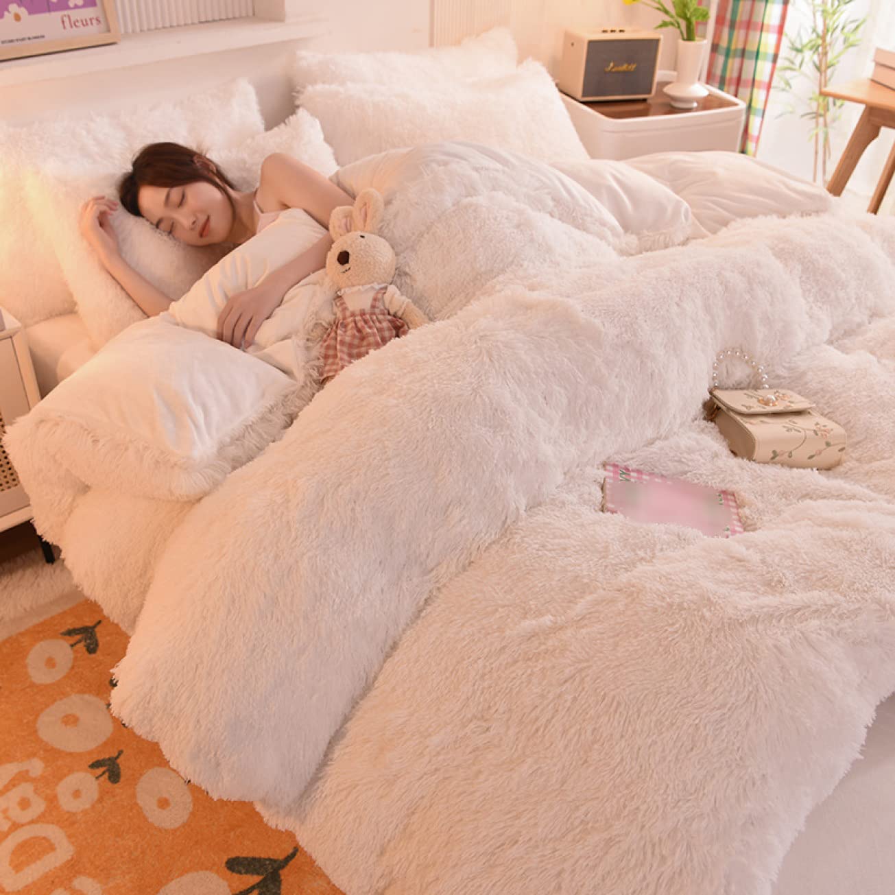 TEIJINフラットシーツ&ピロケース2枚セット