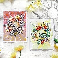 Vista 6 de Scrapbooking Die-Cuts, Rectangular Frame Metal Cutting Dies for Card Making, Paper Craft Punch Template, Background Embossing Stencils, DIY Album