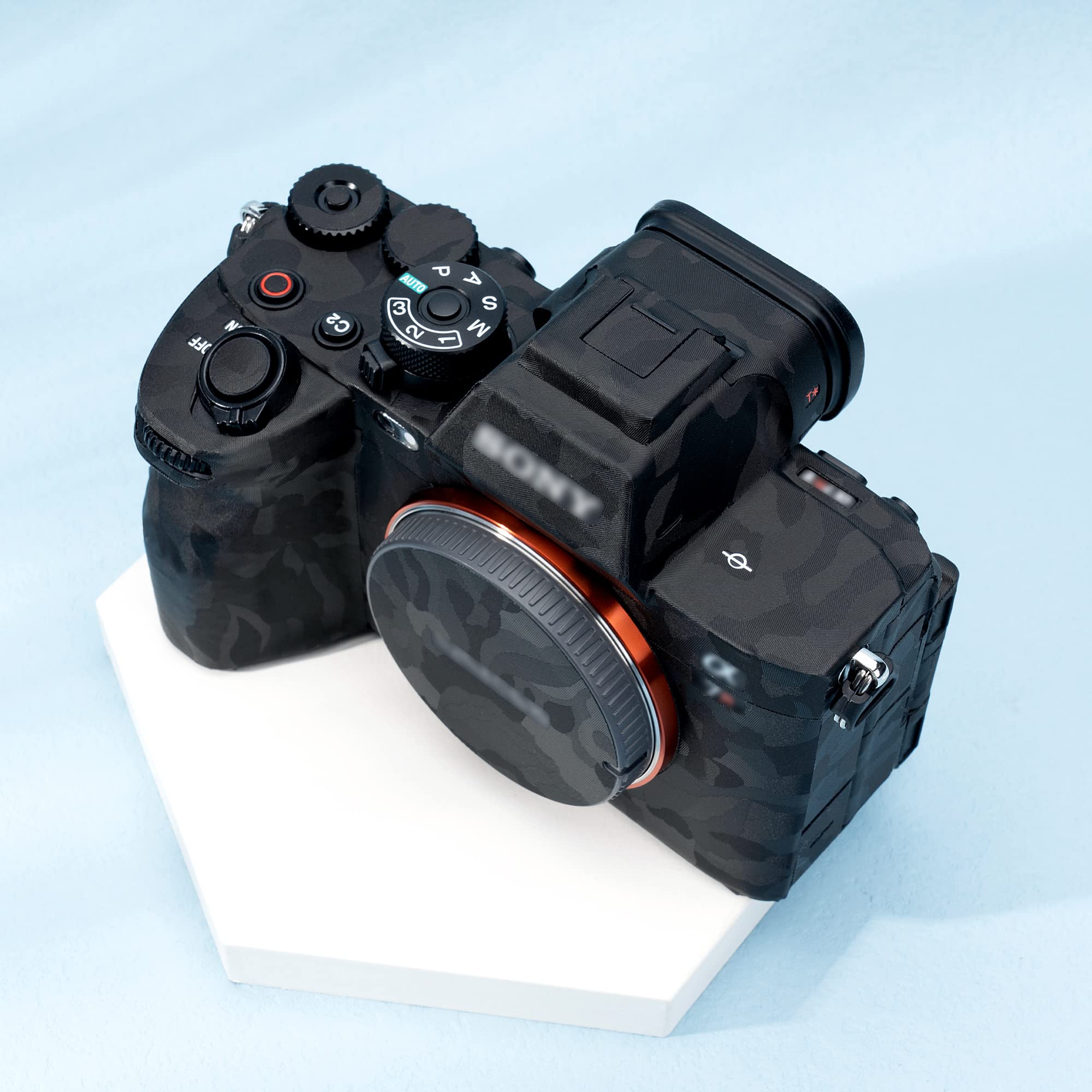 JJC Pellicola Protettiva Adesiva Per Sony A7 IV – Antigraffio E Antiscivolo – Colore Circuit Board Black