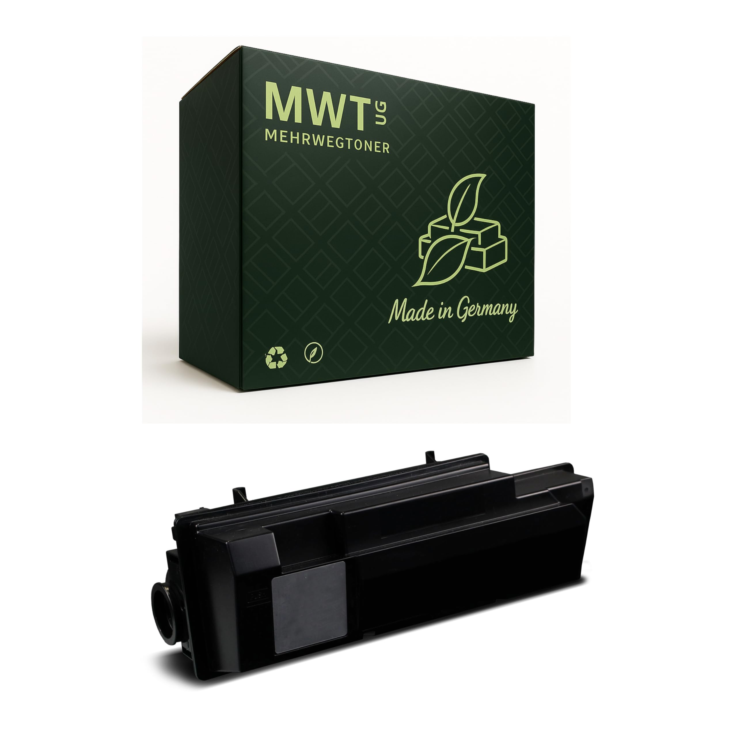 Mehrwegtoner Toner 10 cartucce compatibili come ricambio per Kyocera FS4020, sostituisce TK360, nero
