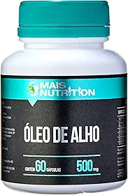 Oleo de Alho 500mg 60 capsulas Mais Nutrition