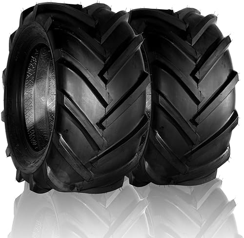 Miniatura 9 de MOTORHOT Juego de 2 neumáticos de jardín para cortacésped de 23 x 10.50-12 sin cámara 6PR 23 x 10.5 x 12 para tractor de carrito de golf