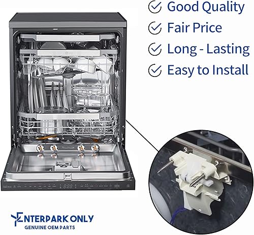 Miniatura 5 de ENTERPARK DD81-02132A DD81-01629A - Pestillo para interruptor de puerta de lavavajillas Samsung, repuesto para lavavajillas AP6287051 PS8764558