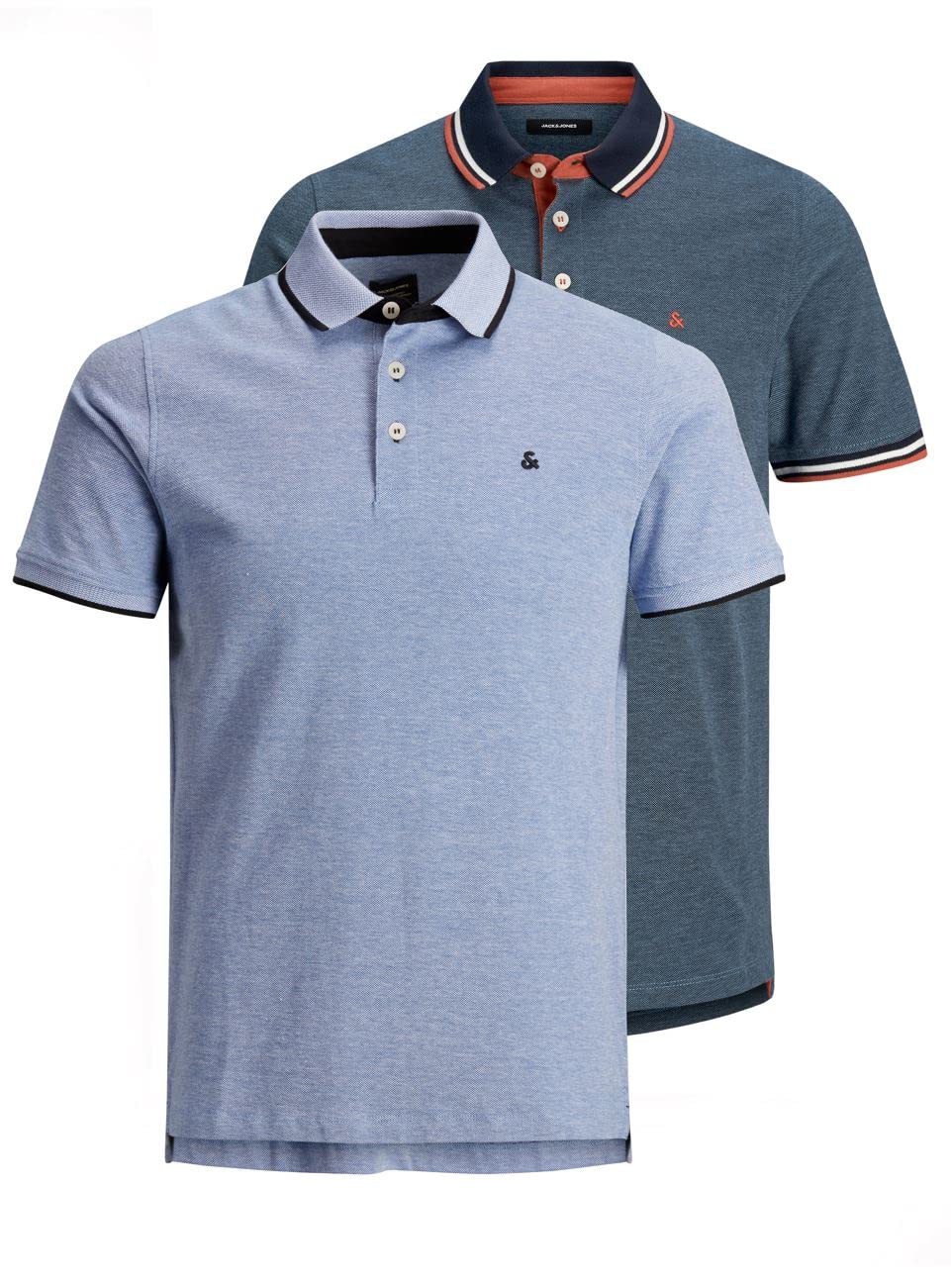 Jack & Jones Jjepaulos Polo SS Noos Polo Hombre (Pack de 1) — view 131