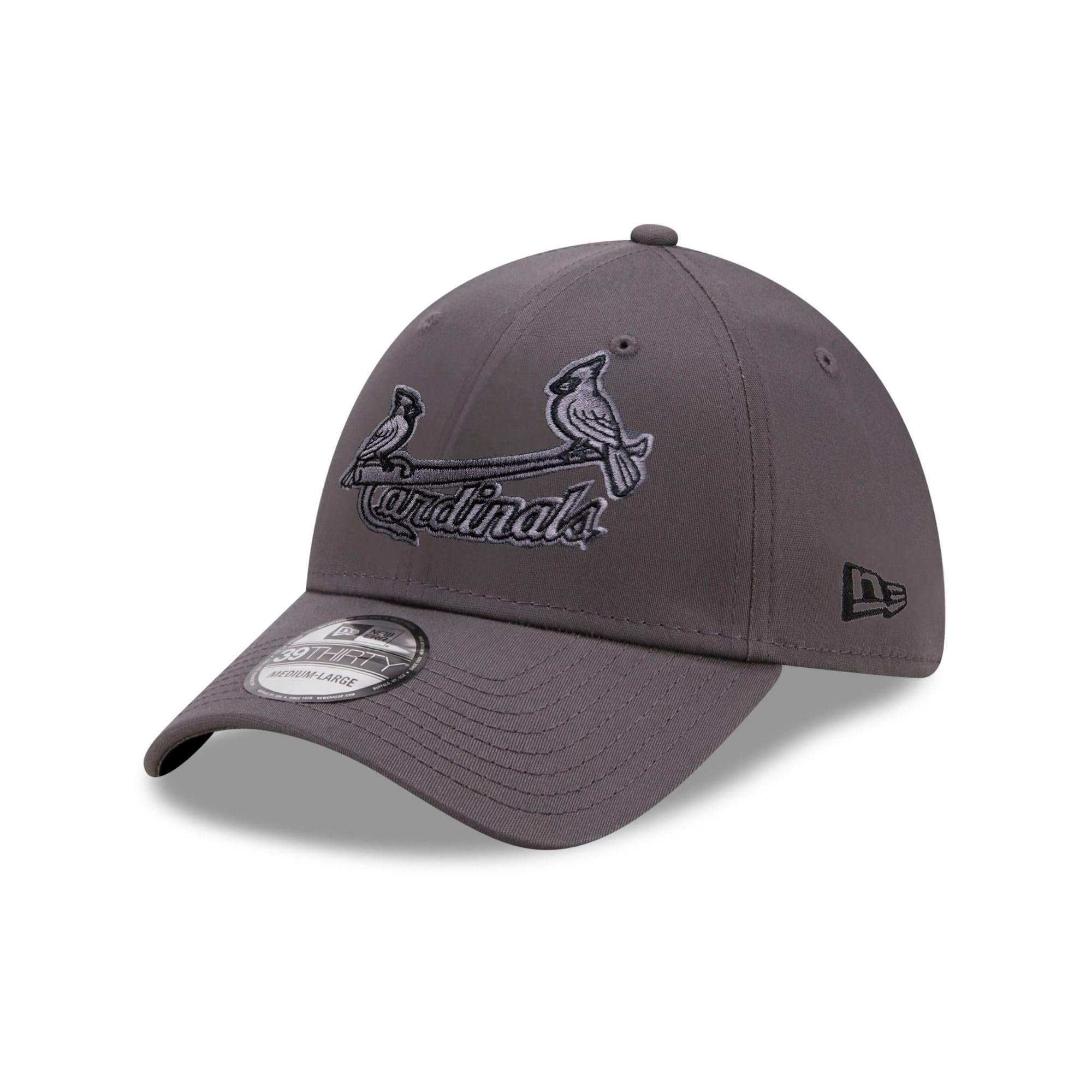 New Era St. Louis Cardinals MLB Graphene Grey 39Thirty Stretch Cap
