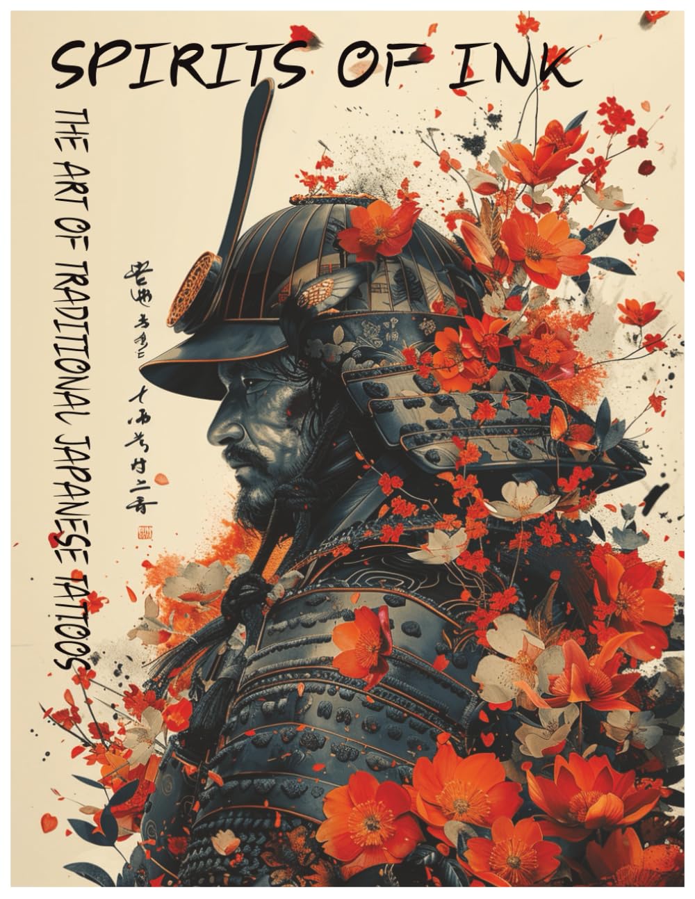Spirits of Ink: The Art of Traditional Japanese Tattoos: A Coloring Journey Through Dragons, Koi, Geisha, and Mythic Legends