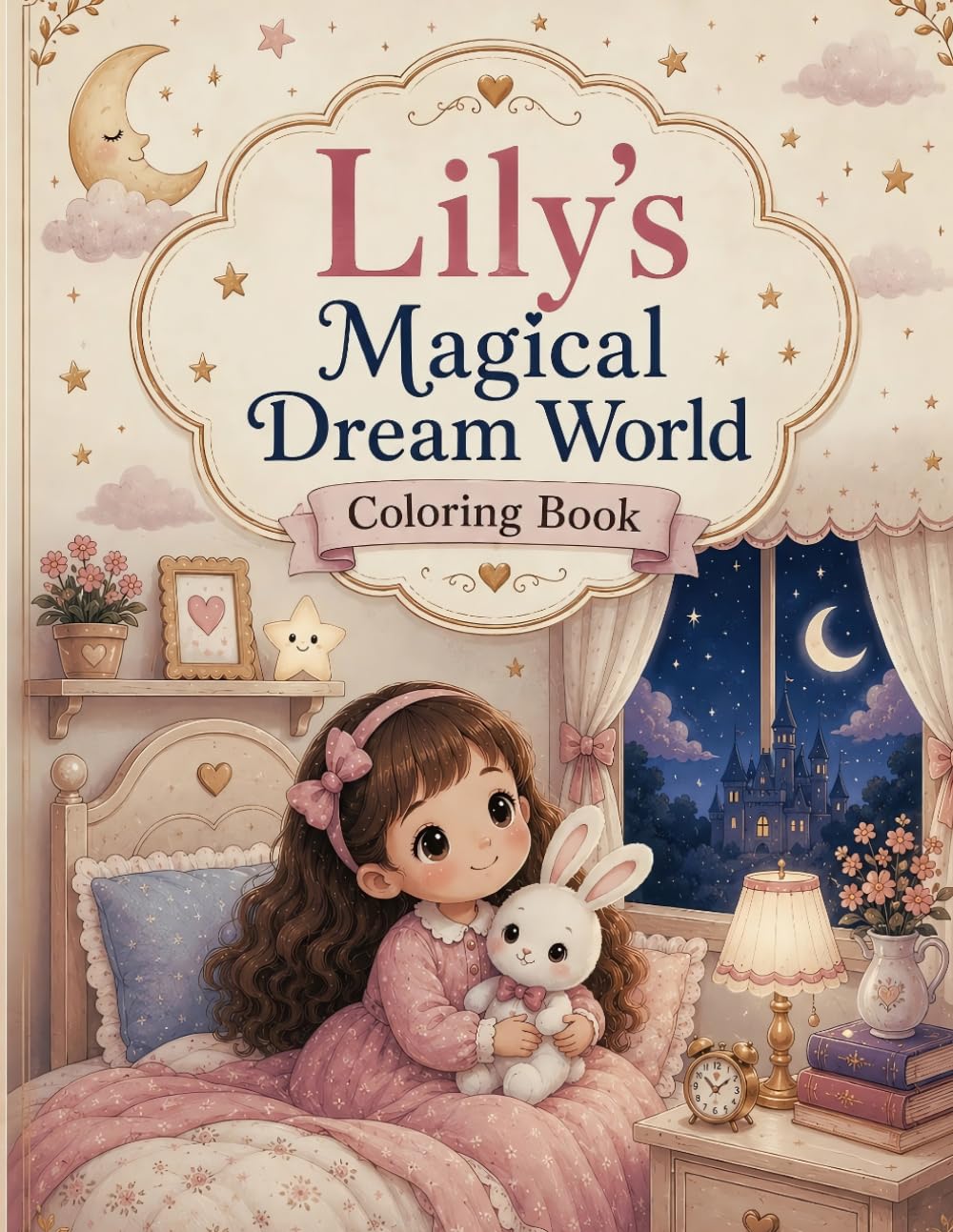 Lily's Magical Dream World: Coloring Book