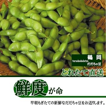 Amazon.co.jp: 山形県産 鶴岡 だだちゃ豆 (4キロ) : 食品・飲料・お酒