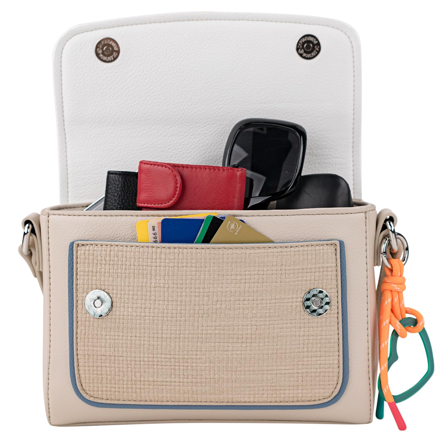 Lois - Bolso Bandolera Mujer elegante. Bolso mujer versátil diseño prá