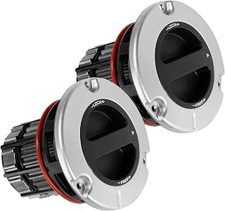 4WD Manual Locking Hub 4x4 Front Wheel Hub Assembly 2 Pack | Compatible with 2005-2023 Ford F250 F350 F450 F550 Super Duty | Replaces# BC3Z3B396B, BC3Z-3B396-B
