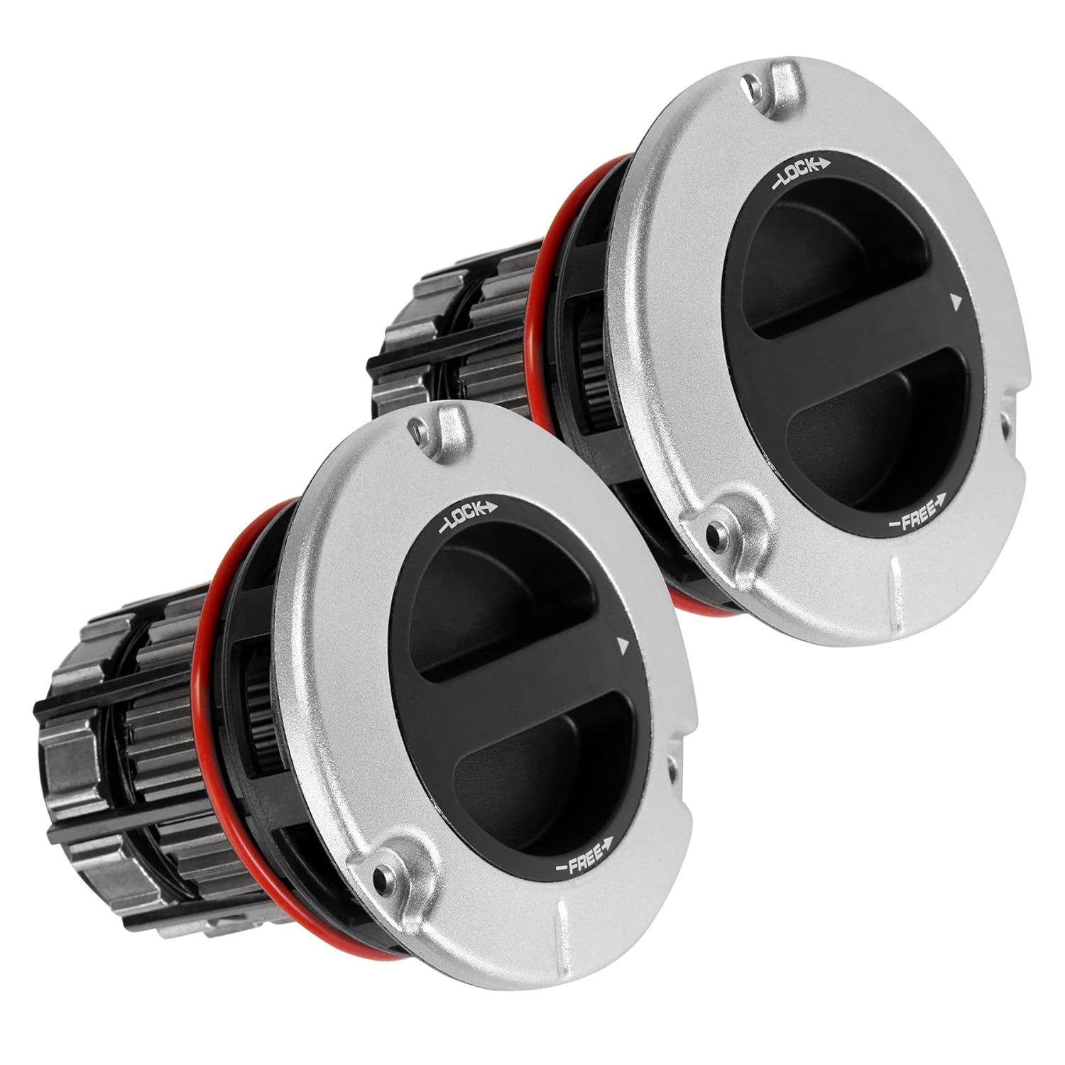 4WD Manual Locking Hub 4x4 Front Wheel Hub Assembly Compatible with 2005-2023 Ford F250 F350 F450 F550 Super Duty | Replaces# BC3Z3B396B, BC3Z-3B396-B