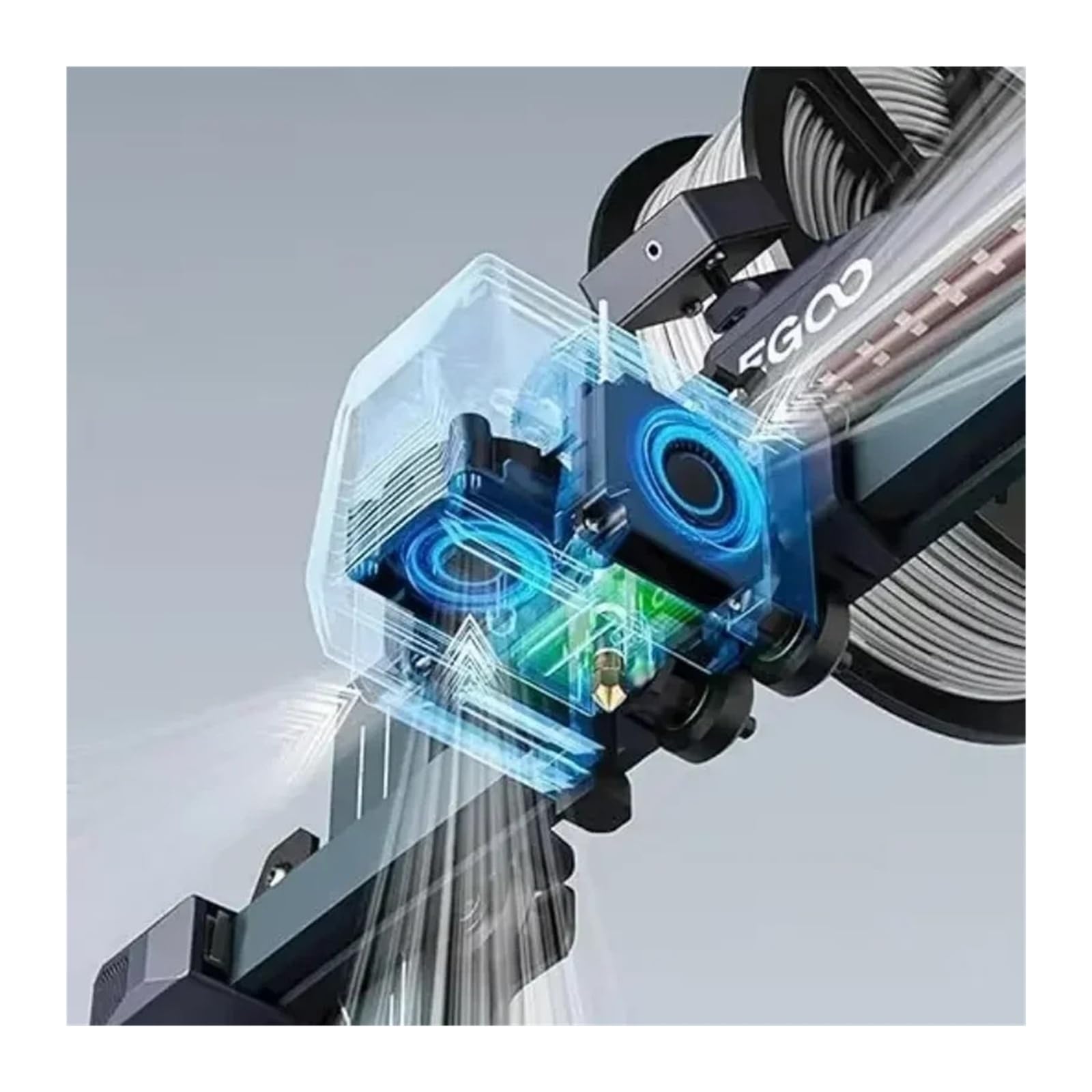 Kompatibel for Neptune 3/4 Extruder Dual Gear