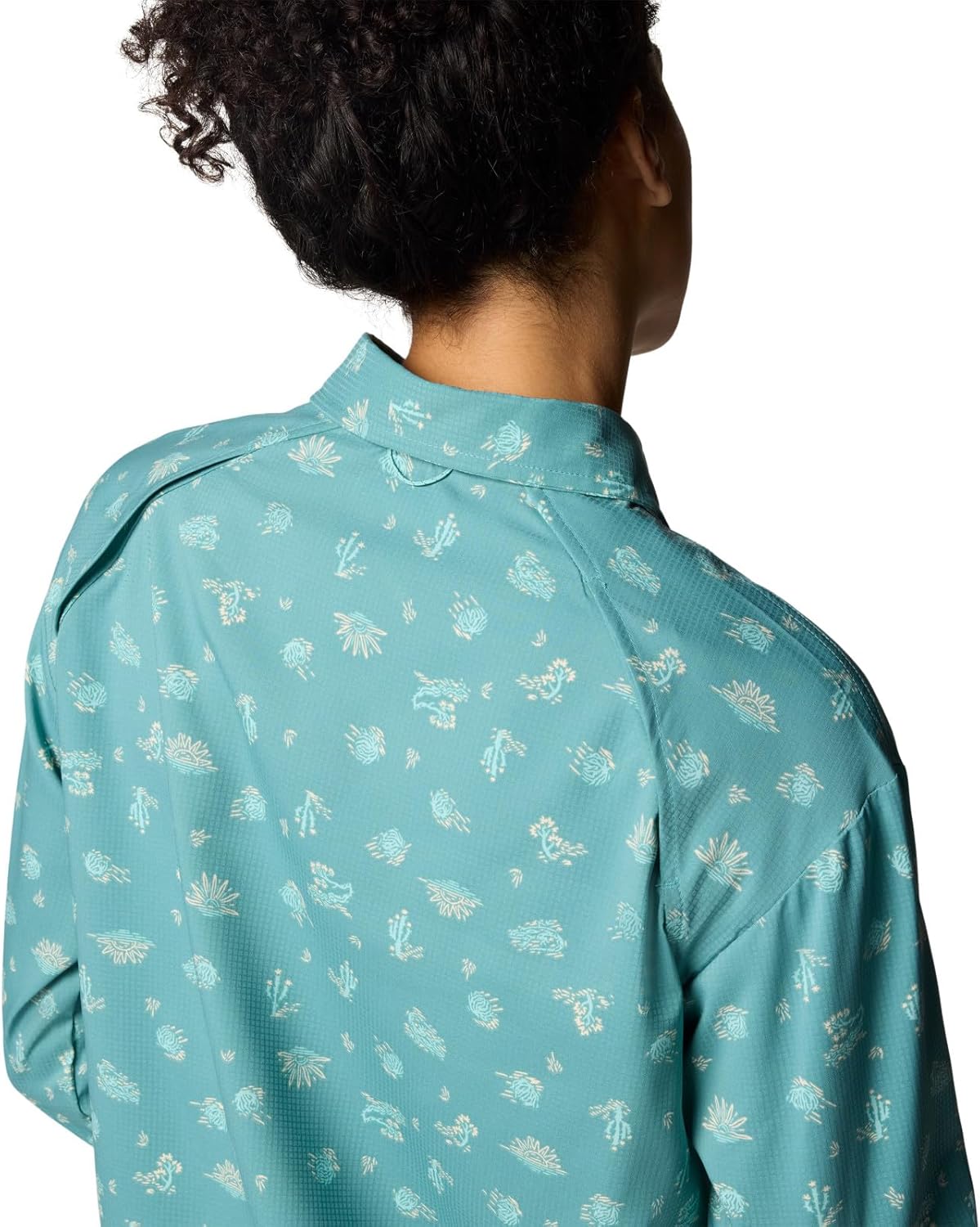 Columbia Womens Silver Ridge Utility Patterned Long Sleeve Shirt - Image 5