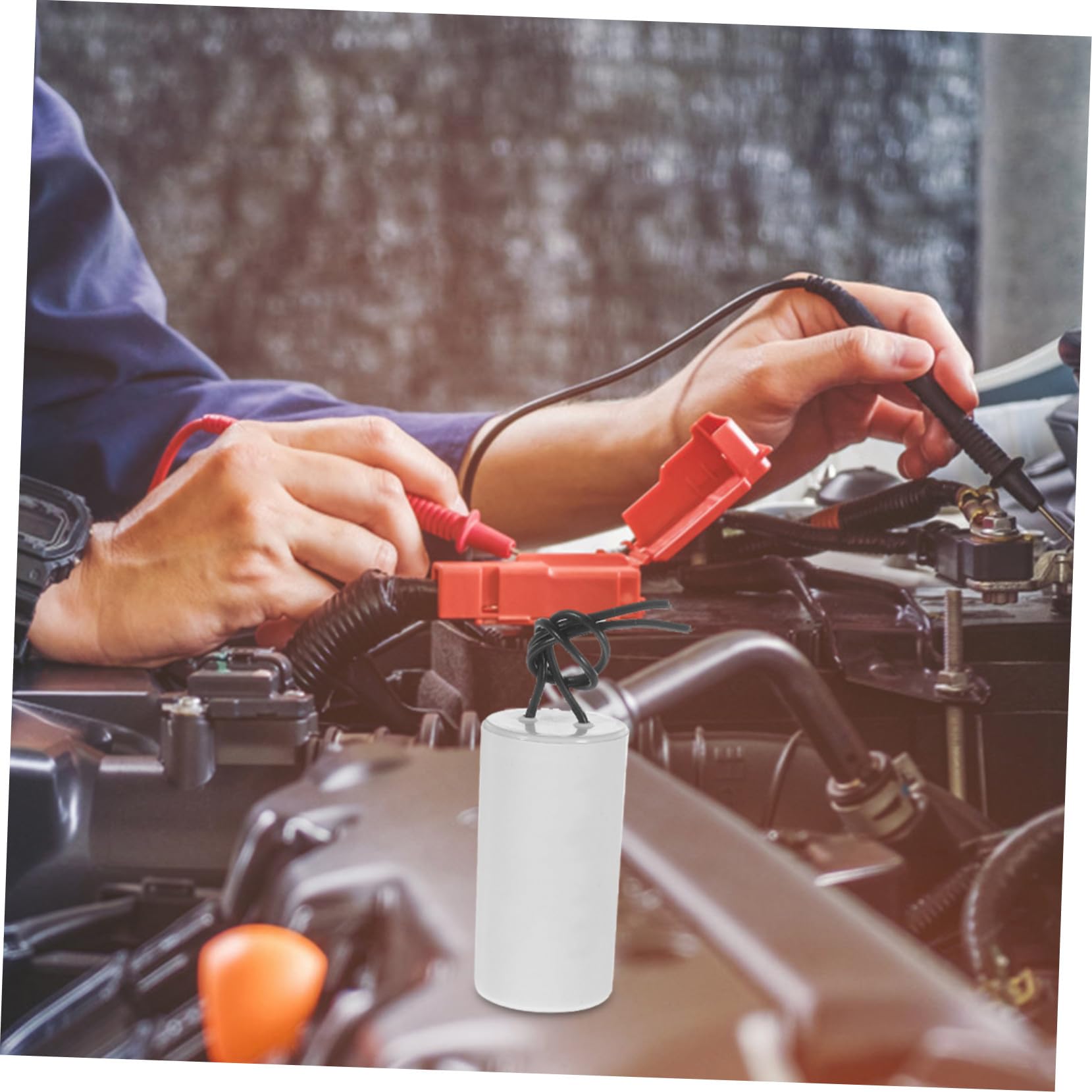 OUNONA 4piezas Condensador De Motor Para Lavadoras y De Agua Elemento Electrónico De Rendimiento Uso Versátil Equipos Eléctricos