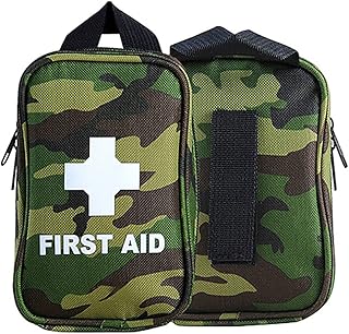 Erste Hilfe Set, Survival 168 Stück Notfall Kompakt Kit mit Erste Hilfe Gürteltasche Edc Kleine Pouch für Haus, Büro, Camp...
