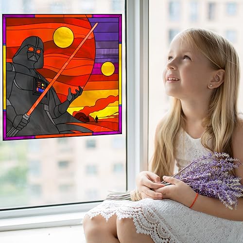 Miniatura 2 de SW Vader - Lámina para vidrieras (36 x 36 pulgadas)