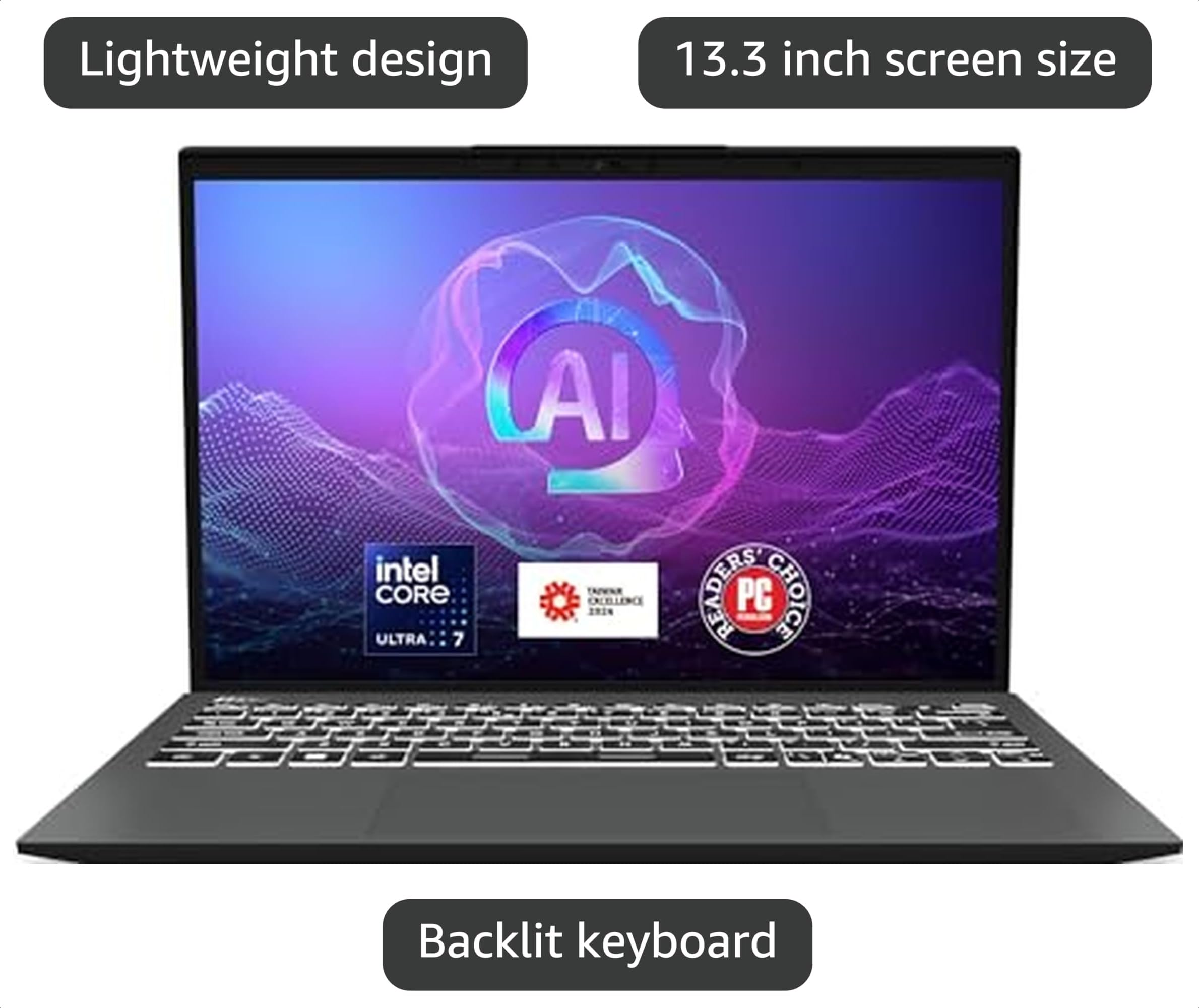 Amazon.com: msi Prestige 13 AI Evo Laptop: Intel Ultra 7-155H