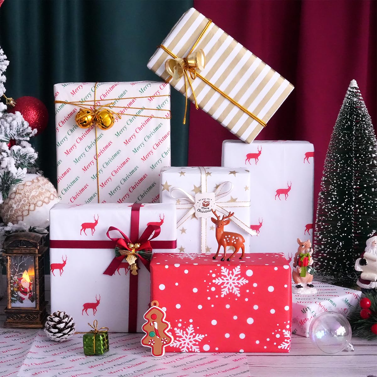 Christmas Tissue Paper 50 x 35cm - Image 3