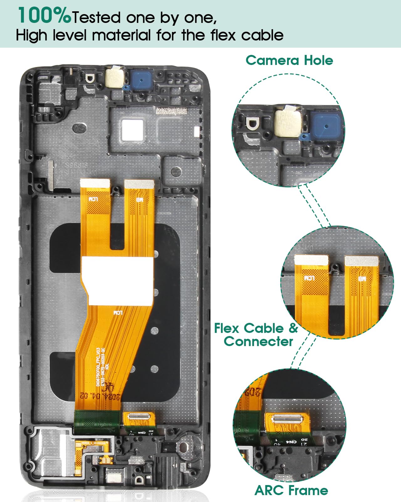 Amazon.com: for Samsung Galaxy A05 LCD Screen Replacement for