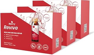 Heivy Liquid Collagen for Women, Collagen Drink with 10,000mg Marine Collagen Peptides, Collagen Liquid for Women for Hair Growth, Skin Repair, Nail Strength, 1.69 Fl Oz (Pack of 30)