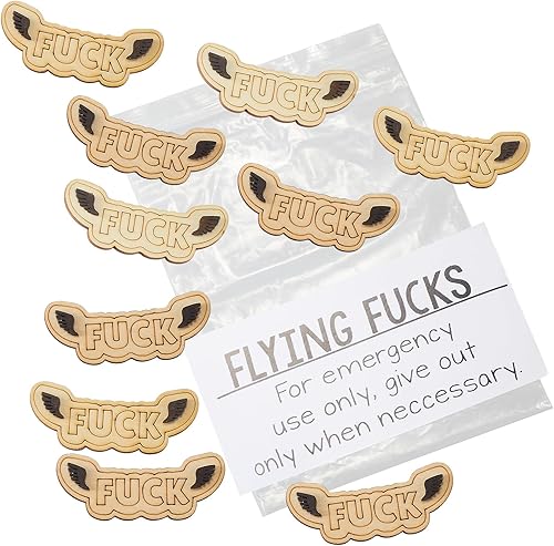Flying Fuck to Give Bag of Fucks Wooden Fucks My Last Fuck When you run out of fucks to Give Dont Give a Fuck Big o Small Bag of Fucks palabras de