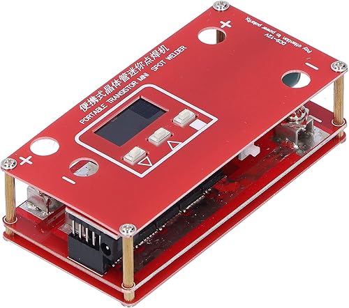 TOPINCN Mini máquina portátil del soldador por puntos con la pantalla LCD DIY equipo de la máquina de la soldadura por puntos