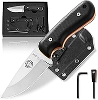 Vista 1 de Redline Fixed Blade Hunting Knife with Ferro Rod and Sheath - Perfect for Outdoor Adventures - Holtzman's Gorilla Survival