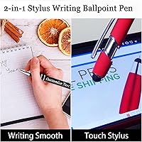 Vista 4 de Bolígrafos personalizados con nombre, paquete de 10 bolígrafos personalizados de oro rosa, bolígrafo de tinta negra grabada a granel con puntas