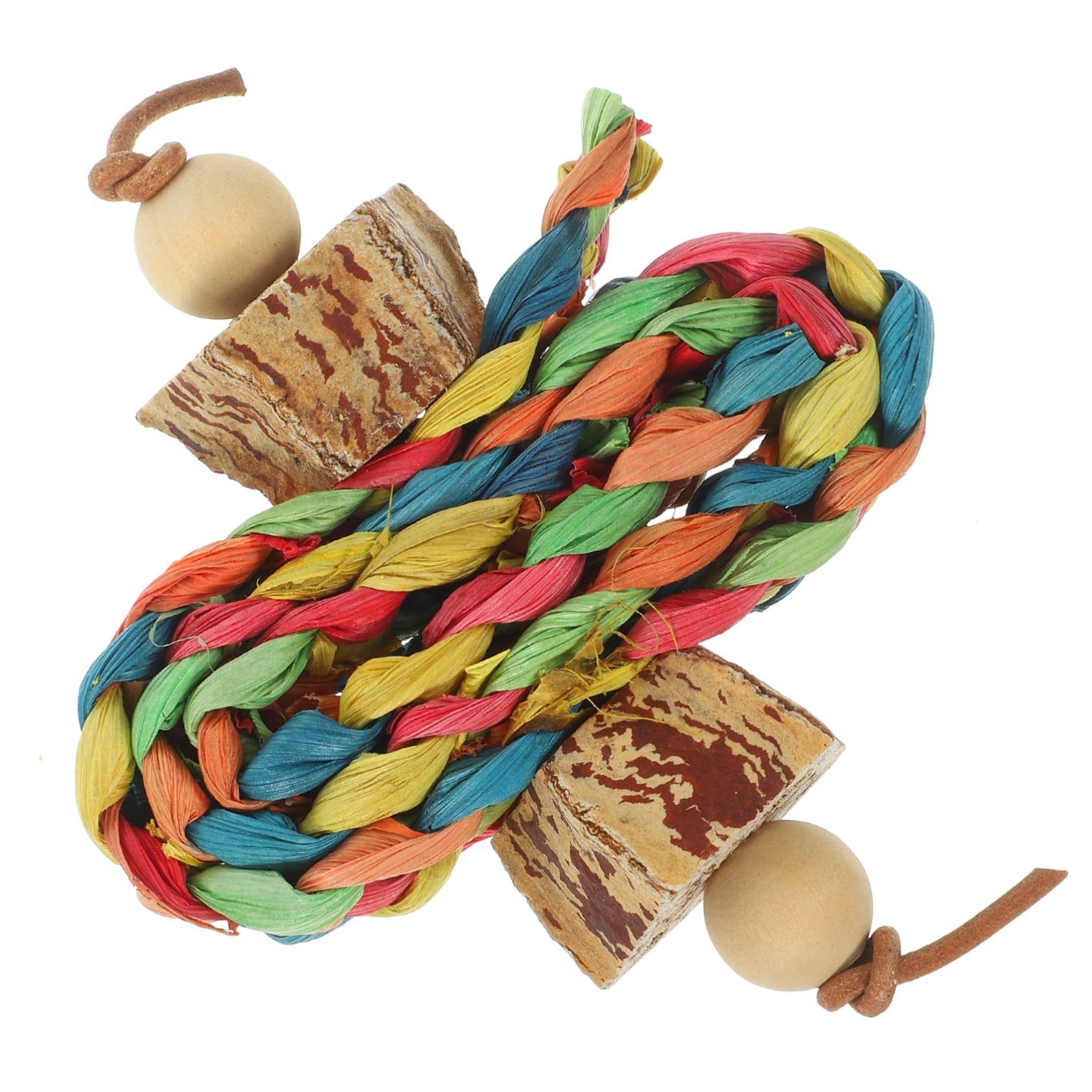 GALPADA Parrot Chew Foraging for Birds Hanging Bird for Emotional and Physical Stimulation for Parrots and