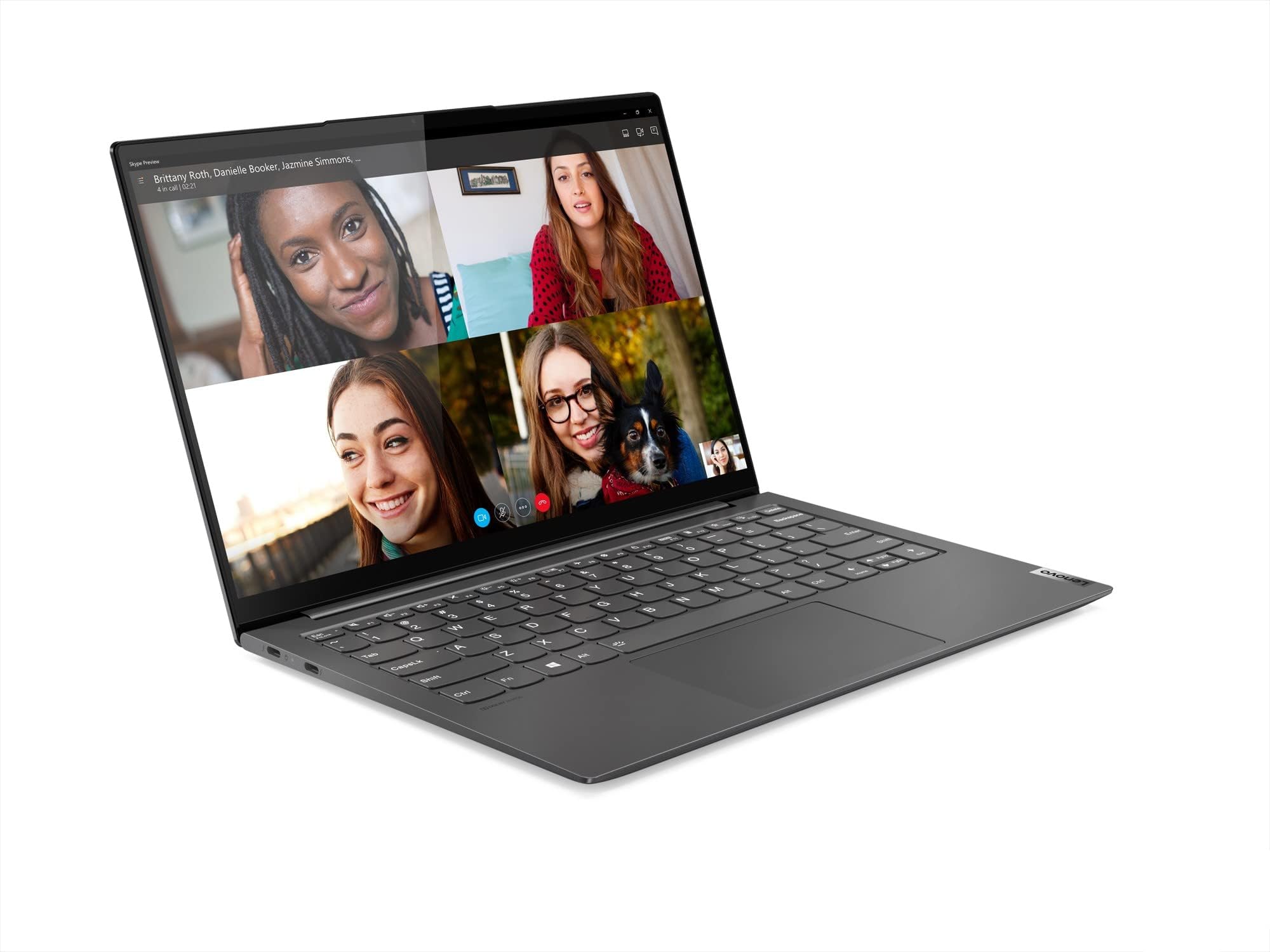 Lenovo Yoga Slim 7, Slim Laptop, 13.3Inches Qhd Display, Intel Core I5 1135G7, 16Gb Ram, 512Gb Ssd, Integrated Intel Iris Xe Graphics, Win11, Eng Arb Kb, Iron Grey - [82Cu008Jax]
