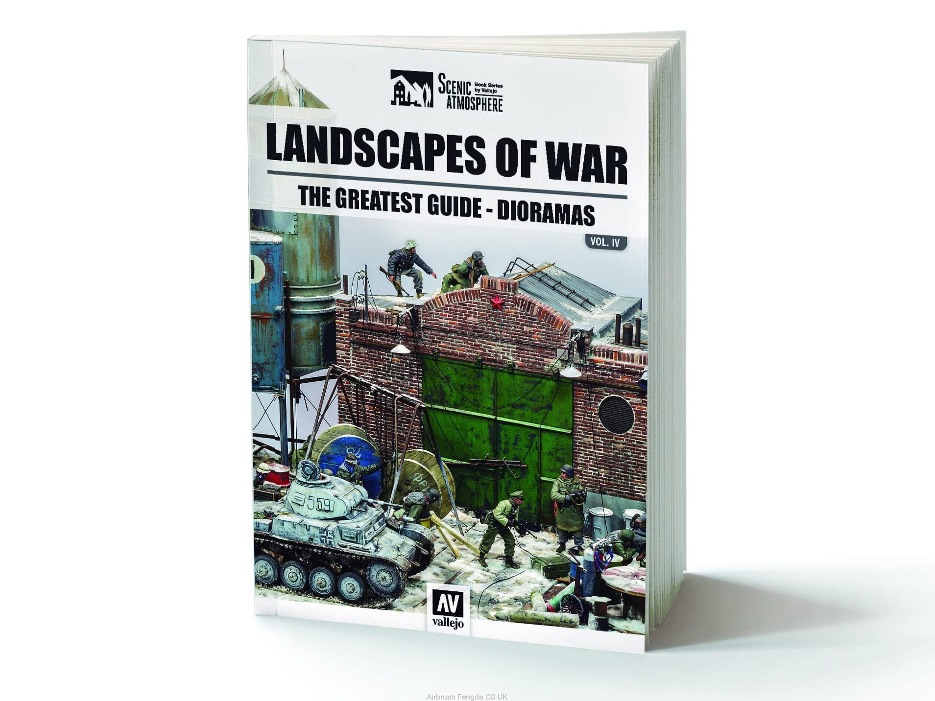 Vallejo 75026 Book: Landscapes of War Vol. 4 (120 Pages) (EN)