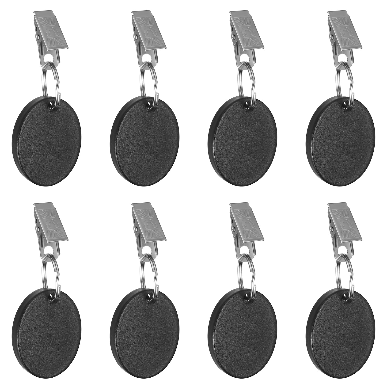 Pack of 8 Tablecloth Weights for Outdoor, Table Cloth Weights for Outdoor Tablecloth, Weights for Tablecloth Weights Outdoor, Tablecloth Weights Outdoor with Clip for Camping Party Picnic Weddings