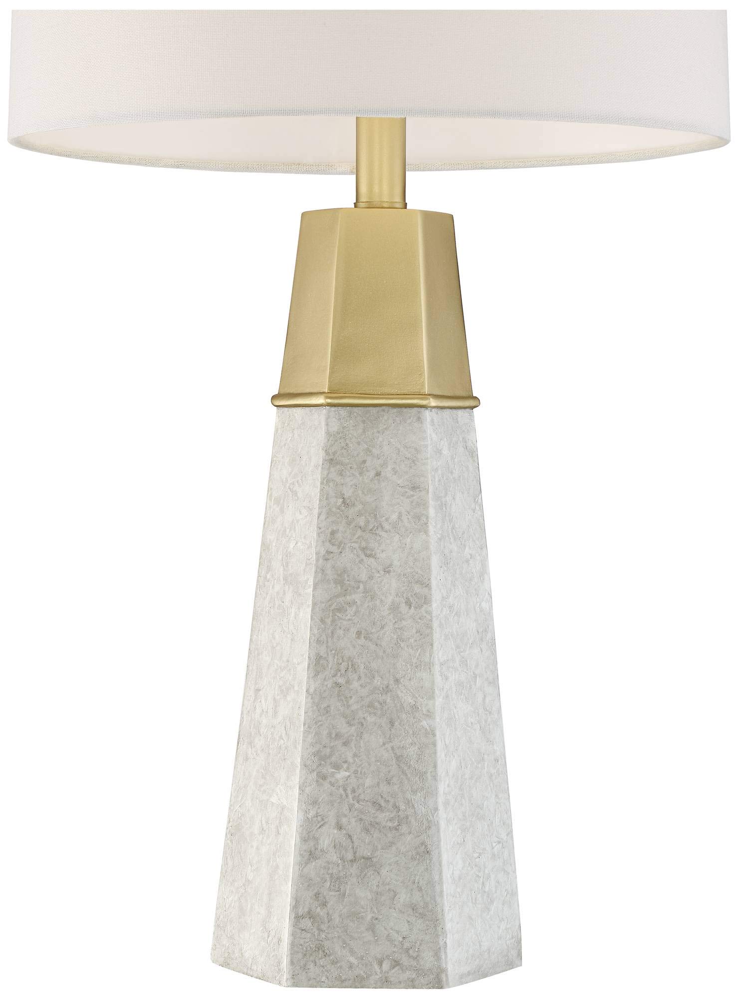 Julie Modern Contemporary Table Lamps 27.5" Tall Set of 2 Tapered